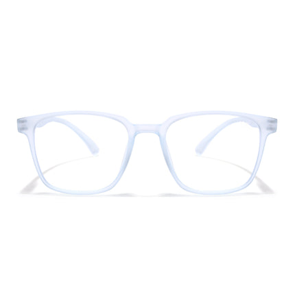 Voyage Air Light Blue Square Eyeglasses for Men & Women - MG4551