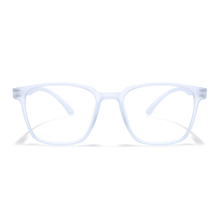 Voyage Air Light Blue Square Eyeglasses for Men & Women - MG4551