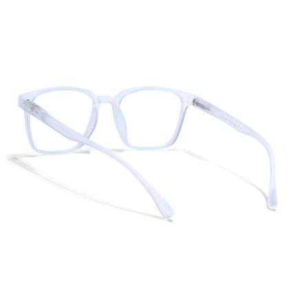 Voyage Air Light Blue Square Eyeglasses for Men & Women - MG4551