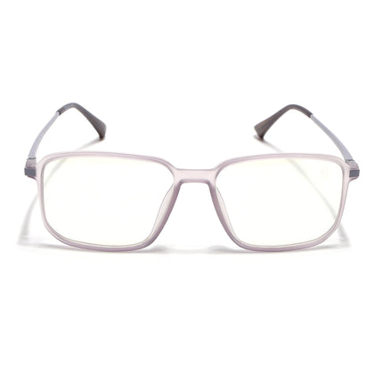Eyejack Domino Purple Square Eyeglasses for Men & Women (TR1003FCL1651-C8)