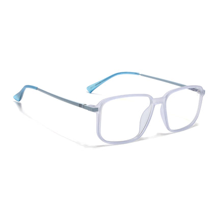 Eyejack Domino Light Purple Square Eyeglasses for Men & Women (TR1003FCL1652-C9)