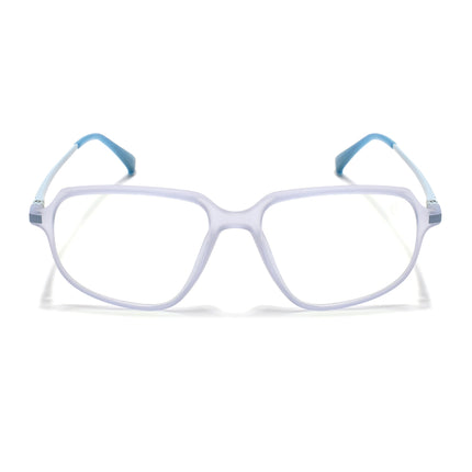 Eyejack Domino Light Purple Square Eyeglasses for Men & Women (TR1004FCL1666-C9)