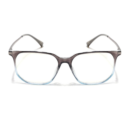 Eyejack Domino Black & Clear Square Eyeglasses for Men & Women (TR1005FCL1684-C13)