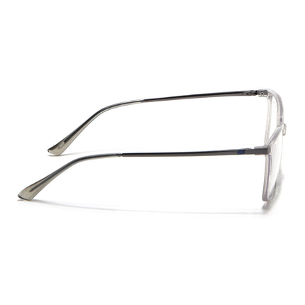 Eyejack Domino Transparent Square Eyeglasses for Men & Women (TR1007FCL1702-C3)