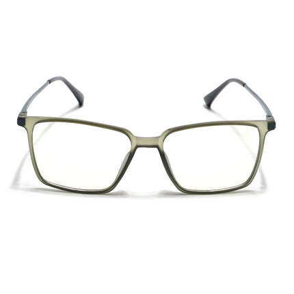 Eyejack Domino Olive Square Eyeglasses for Men & Women (TR1007FCL1706-C7)