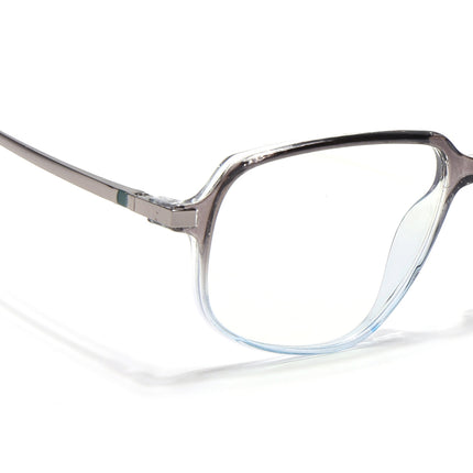 Eyejack Domino Black & Clear Square Eyeglasses for Men & Women (TR1009FCL1740-C13)
