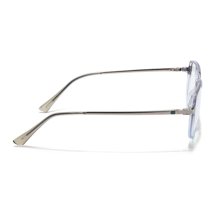 Eyejack Domino Black & Clear Square Eyeglasses for Men & Women (TR1009FCL1740-C13)