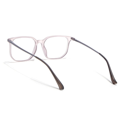 Eyejack Domino Purple Square Eyeglasses for Men & Women (TR1010FCL1749-C8)