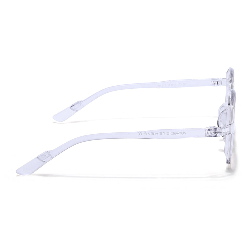 Voyage Air Grey Square Eyeglasses for Men & Women - MG4393-C3