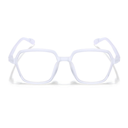 Voyage Air Transparent Square Eyeglasses for Men & Women - MG4394-C2