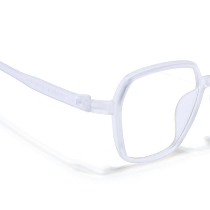Voyage Air Transparent Square Eyeglasses for Men & Women - MG4394-C2