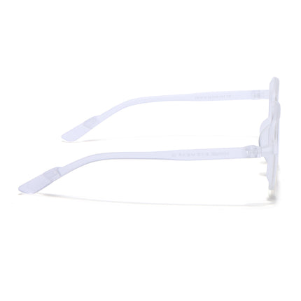 Voyage Air Transparent Square Eyeglasses for Men & Women - MG4394-C2