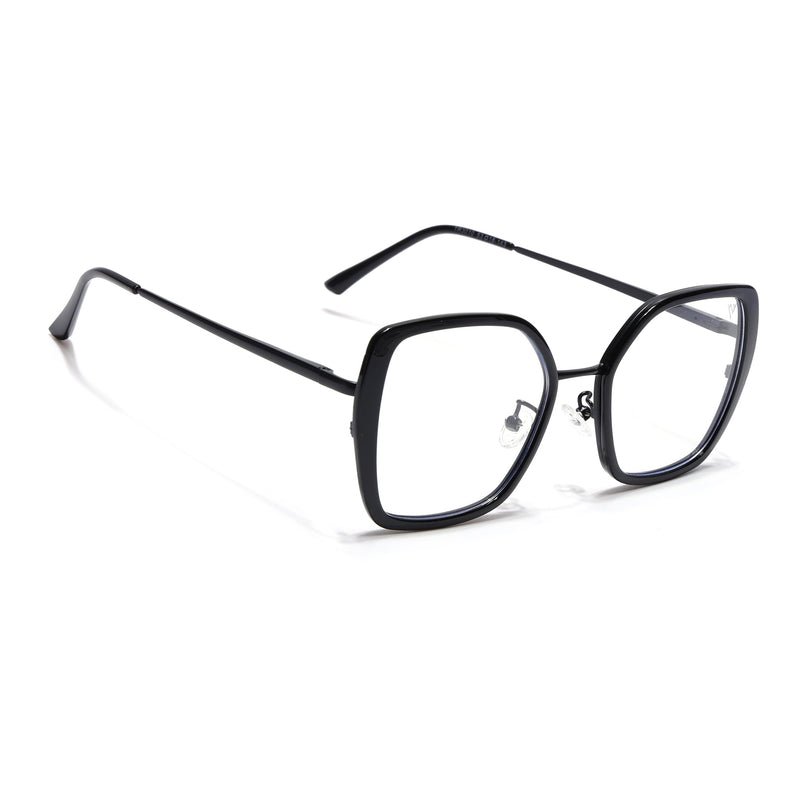 Voyage Glam Black Cateye Eyeglasses for Women - MG5140-C1