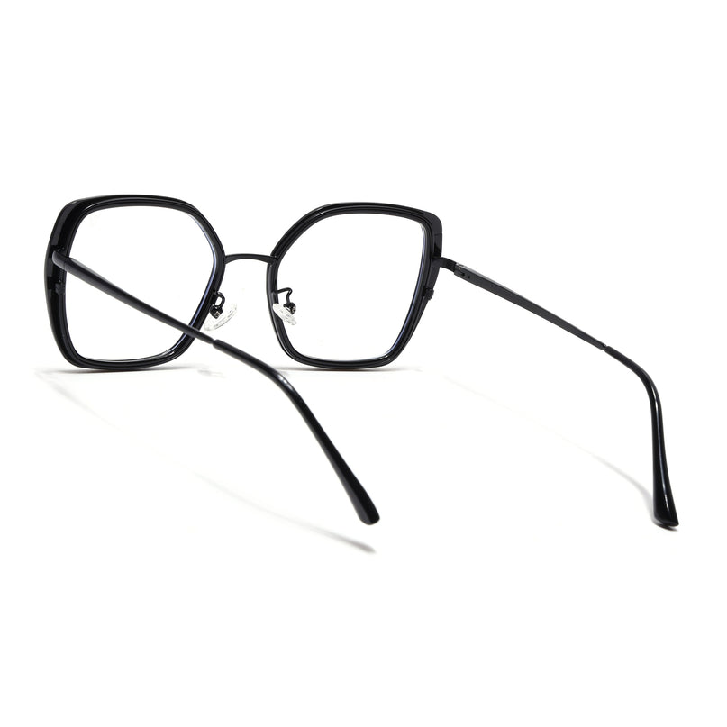 Voyage Glam Black Cateye Eyeglasses for Women - MG5140-C1