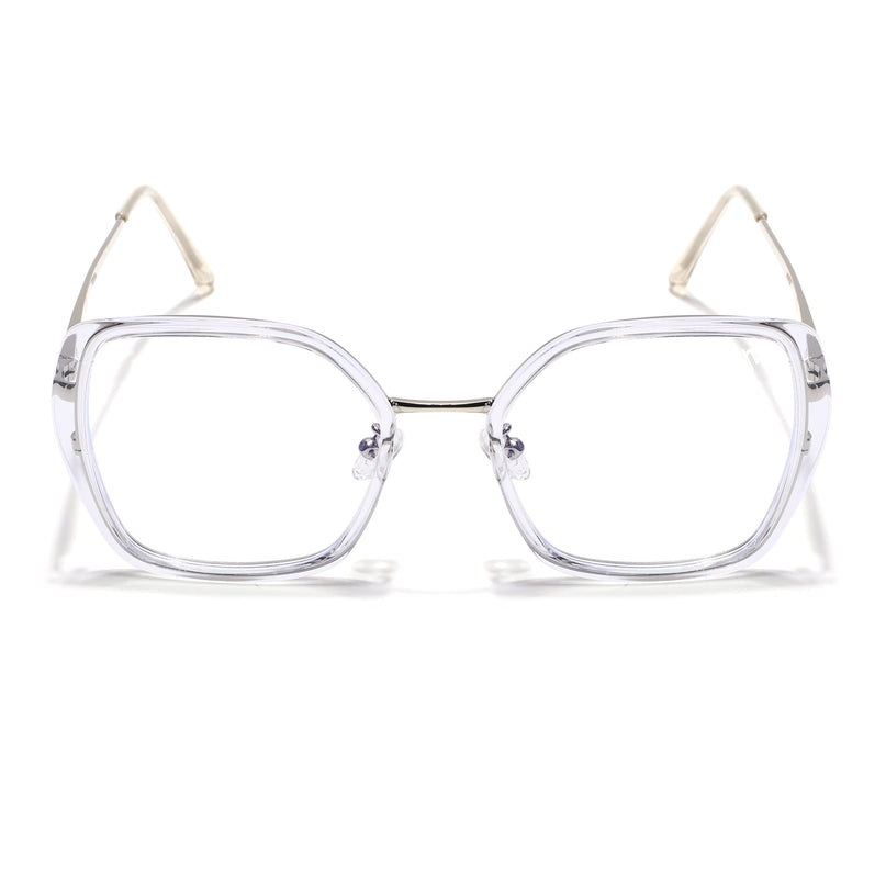 Voyage Glam Transparent Cateye Eyeglasses for Women - MG5141-C2