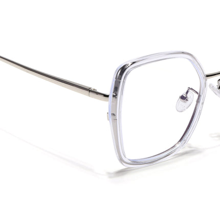 Voyage Glam Transparent Cateye Eyeglasses for Women - MG5141-C2