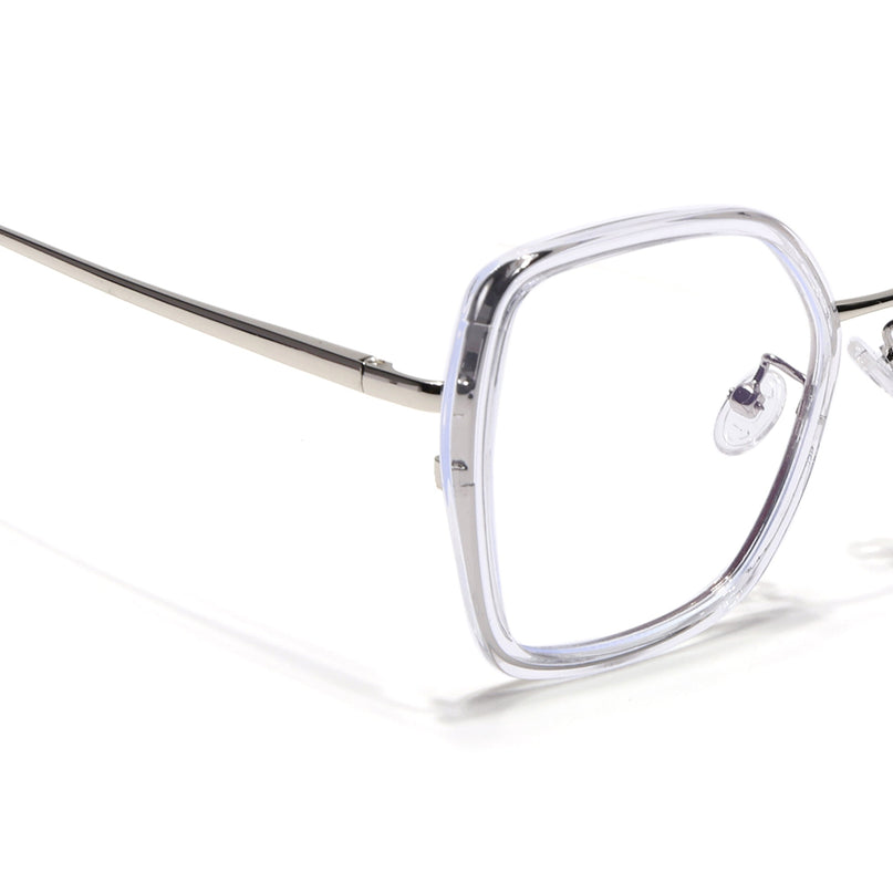 Voyage Glam Transparent Cateye Eyeglasses for Women - MG5141-C2