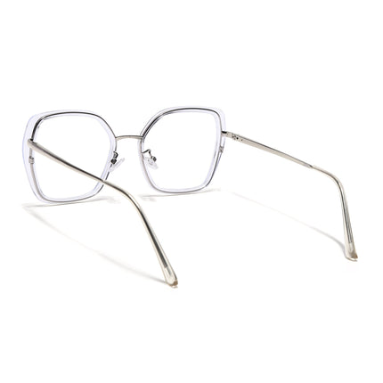 Voyage Glam Transparent Cateye Eyeglasses for Women - MG5141-C2