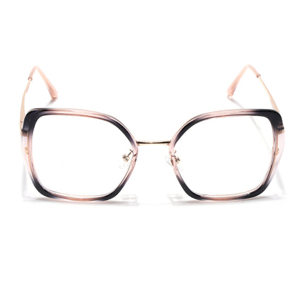 Voyage Glam Pink & Black Cateye Eyeglasses for Women - MG5143-C4