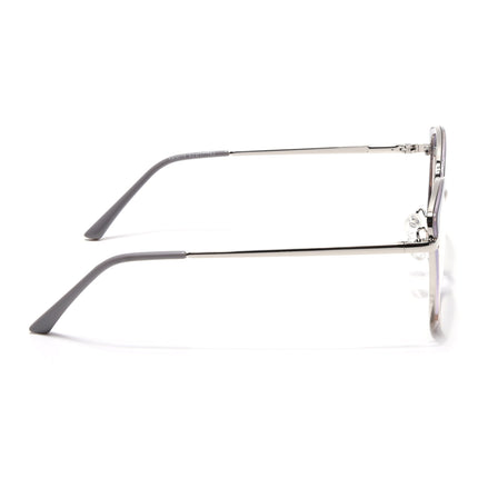 Voyage Glam Grey & Golden Cateye Eyeglasses for Women - MG5149-C2