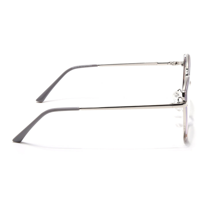 Voyage Glam Grey & Golden Cateye Eyeglasses for Women - MG5149-C2