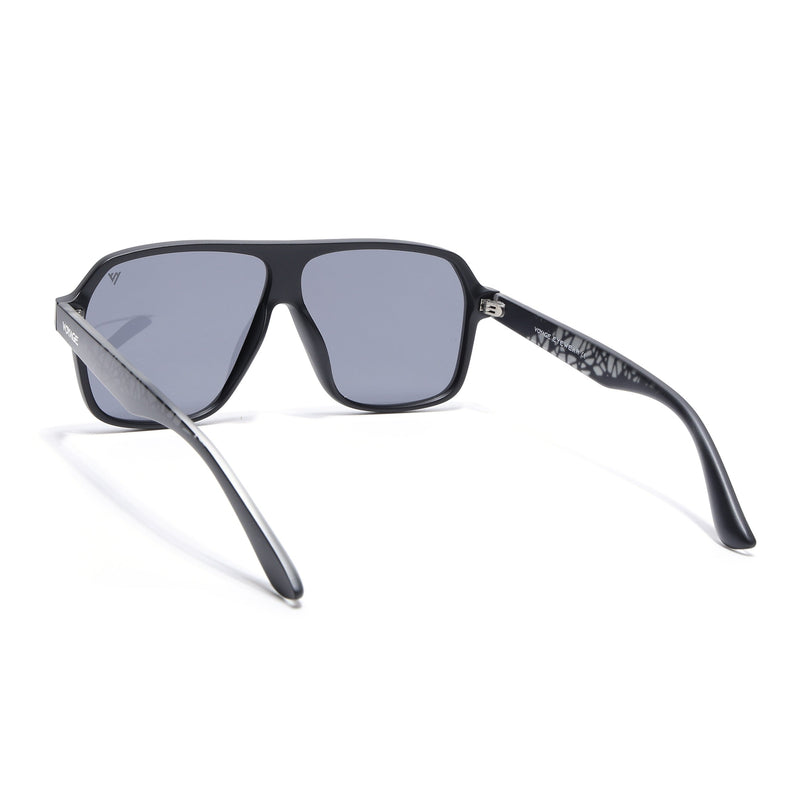 Black Wayfarer Polarized Sunglasses - PMG4576