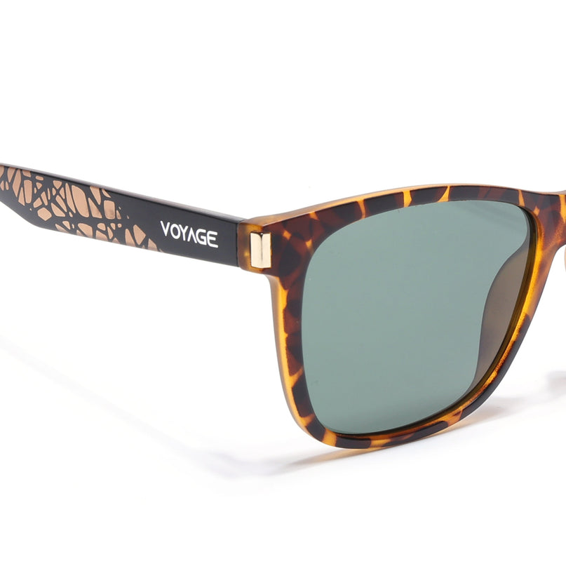 Woodmen | Green Wayfarer Polarized Sunglasses - PMG4580