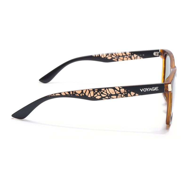 Woodmen | Green Wayfarer Polarized Sunglasses - PMG4580