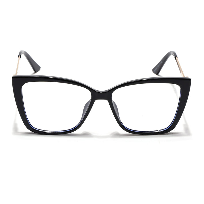 Voyage Black Cateye Eyeglasses for Women - MG4011