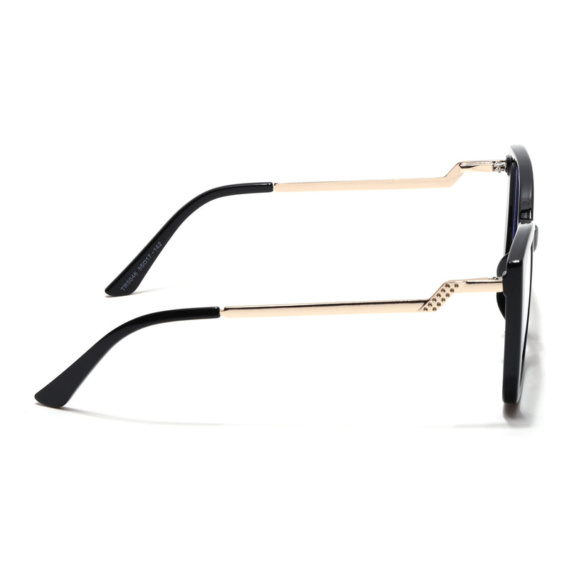 Voyage Black Cateye Eyeglasses for Women - MG4011