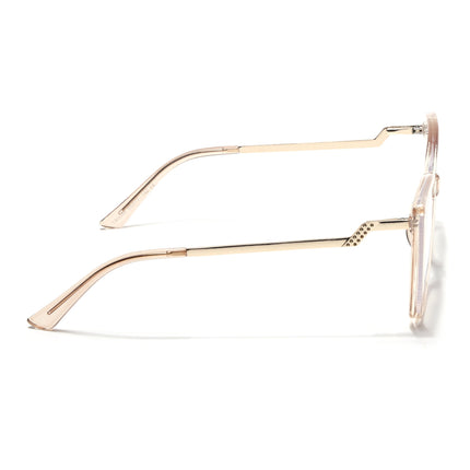 Voyage Light Brown Cateye Eyeglasses for Women - MG4012