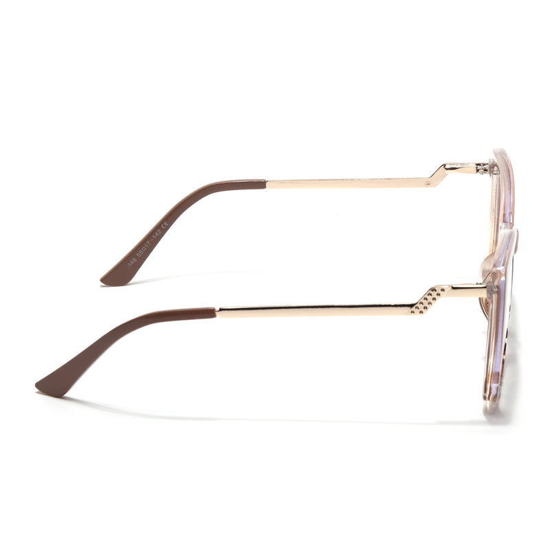 Voyage Brown Cateye Eyeglasses for Women - MG4013