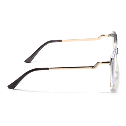 Voyage Black & Brown Cateye Eyeglasses for Women - MG4014