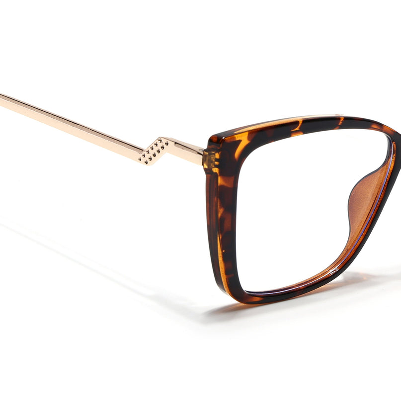 Voyage Demi Brown Cateye Eyeglasses for Women - MG4015