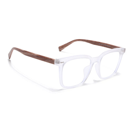 Voyage Clear Square Eyeglasses for Men & Women - MG3859