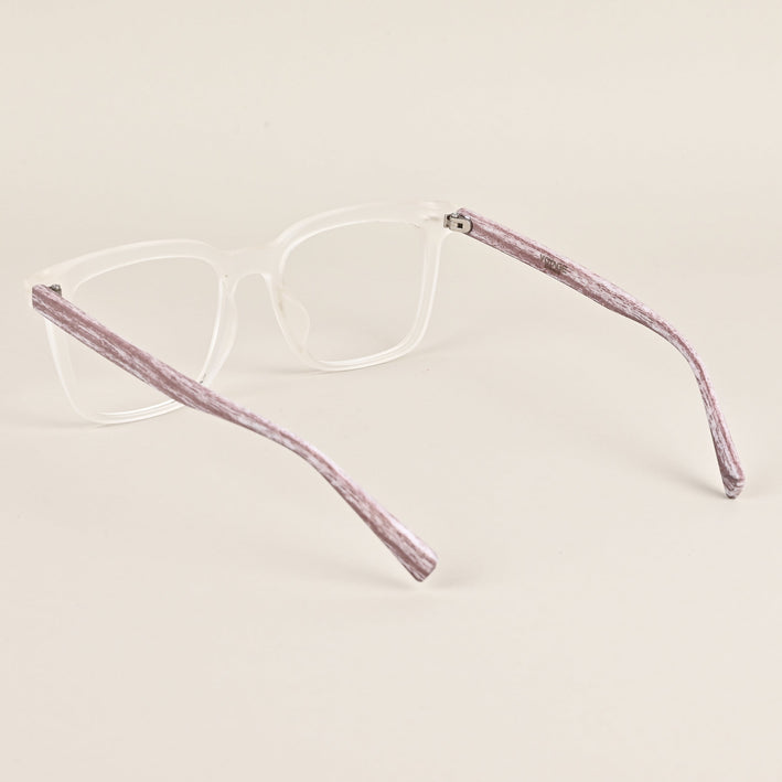 Voyage Clear Square Eyeglasses for Men & Women - MG3859