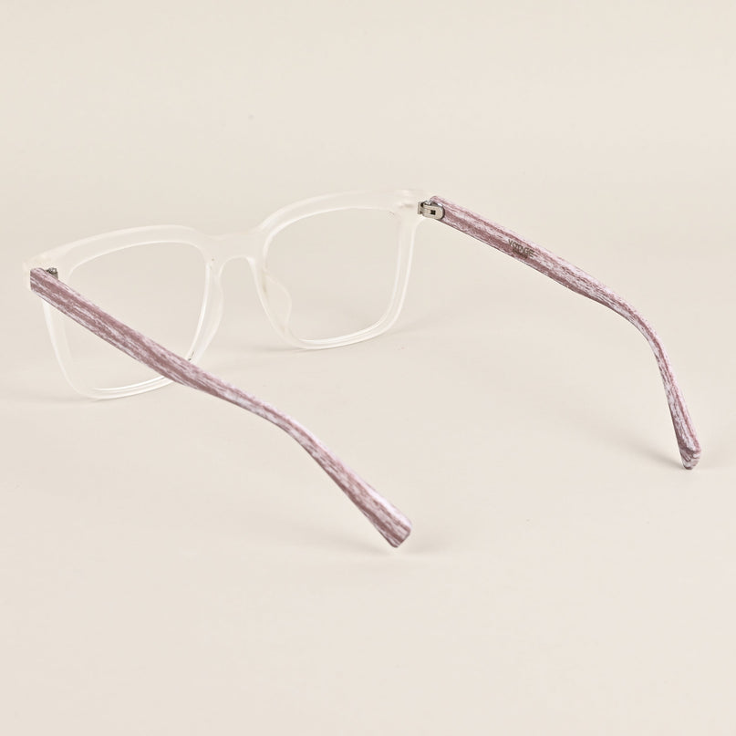 Voyage Clear Square Eyeglasses for Men & Women - MG3859