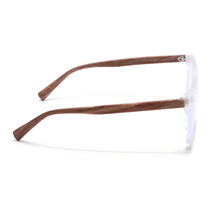 Voyage Clear Square Eyeglasses for Men & Women - MG3859
