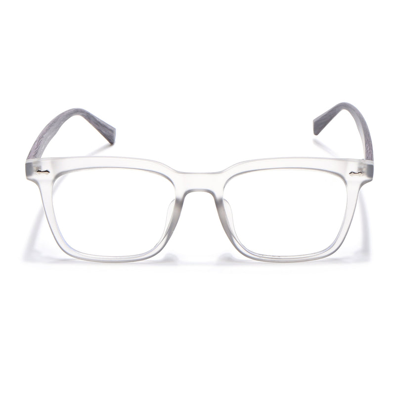 Voyage Square New Grey Eyeglasses - MG3860
