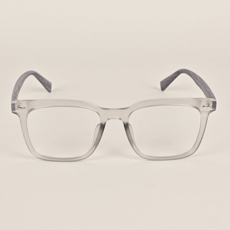 Voyage Square New Grey Eyeglasses - MG3860
