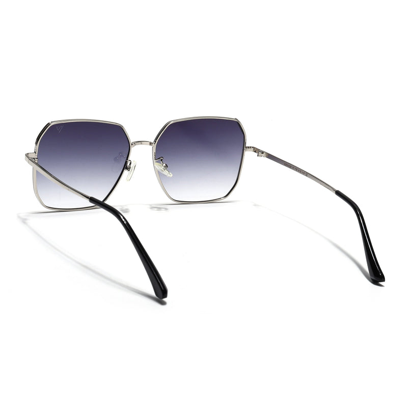 Photon | Golden & Shine Black Wayfarer Polarized Sunglasses - PMG4439