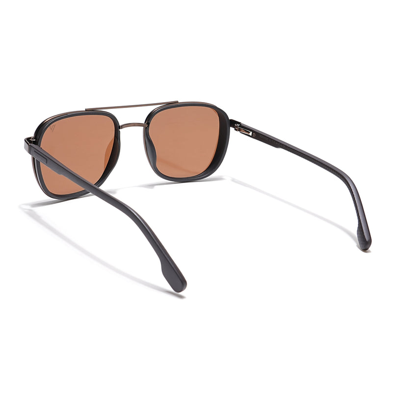 Wayfarer Polarized Sunglasses (Brown Lens | Brown Frame - PMG5528)