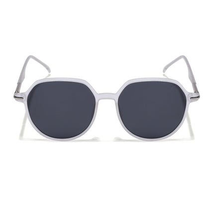Grit | Transparent Round Polarized Sunglasses - PMG4298