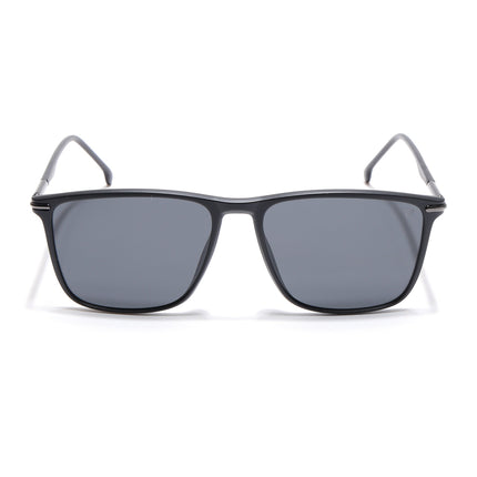 Voxe | Matt Black Wayfarer Polarized Sunglasses - PMG4300