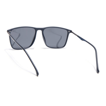 Voxe | Navy Blue Wayfarer Polarized Sunglasses - PMG4301