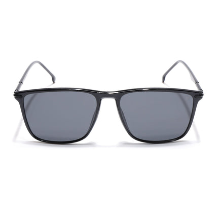 Voxe | Shine Black Wayfarer Polarized Sunglasses - PMG4302