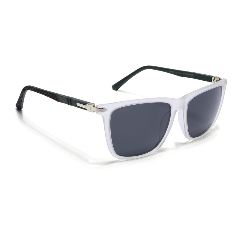 Transparent Wayfarer Polarized Sunglasses - PMG4491