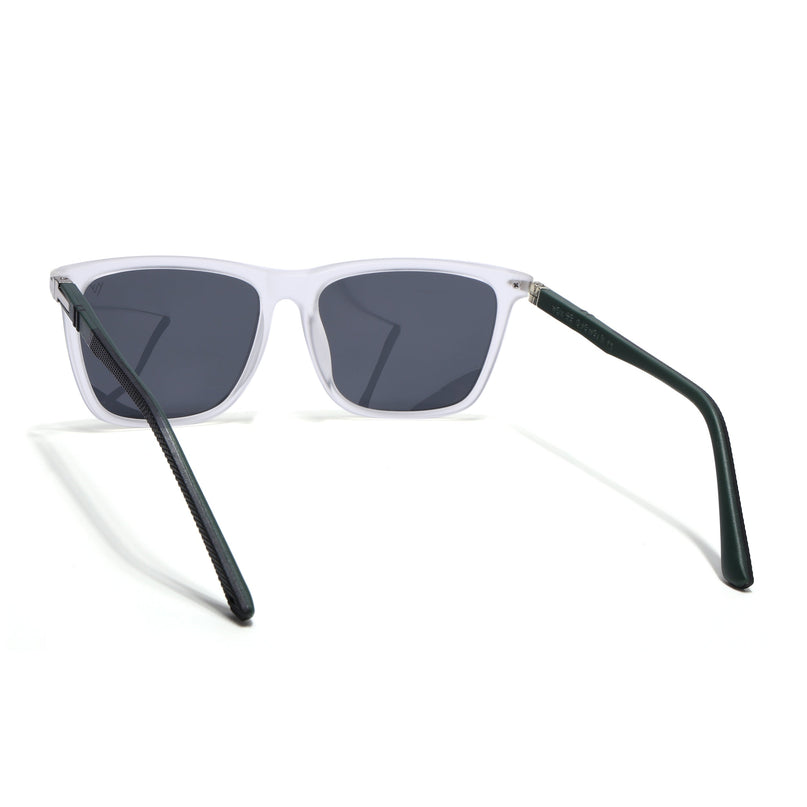 Transparent Wayfarer Polarized Sunglasses - PMG4491