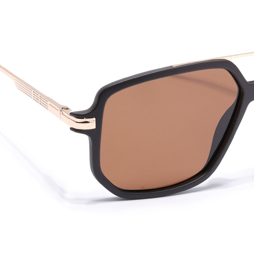 Wayfarer Polarized Sunglasses (Brown Lens | Brown Frame - PMG5546)