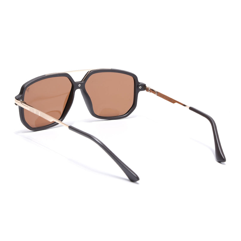 Wayfarer Polarized Sunglasses (Brown Lens | Brown Frame - PMG5546)